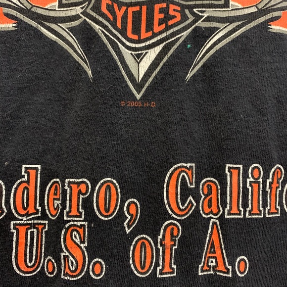 American Vintage 2005 Harley Davidson Laceup Tank - Picture 4 of 4